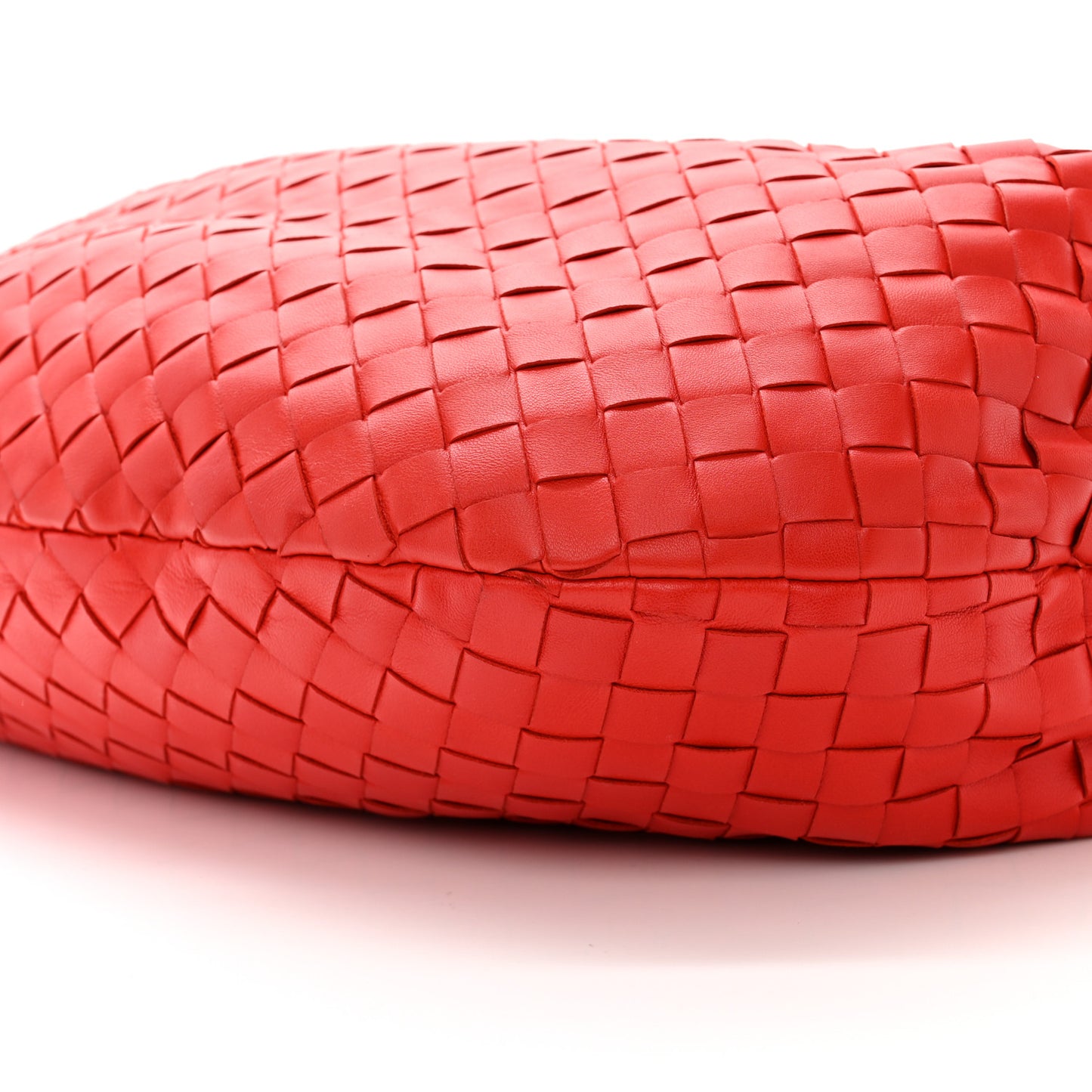 Nappa Intrecciato Small Jodie Red