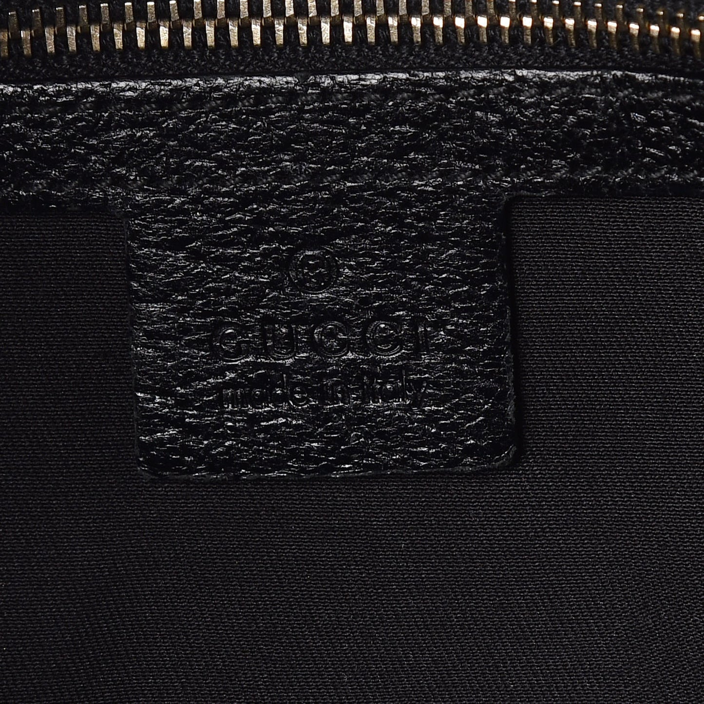 Monogram Bamboo Ring Hobo Black