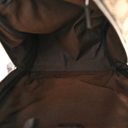 Gucci Monogram Travel Backpack Dark Brown 5 of 10