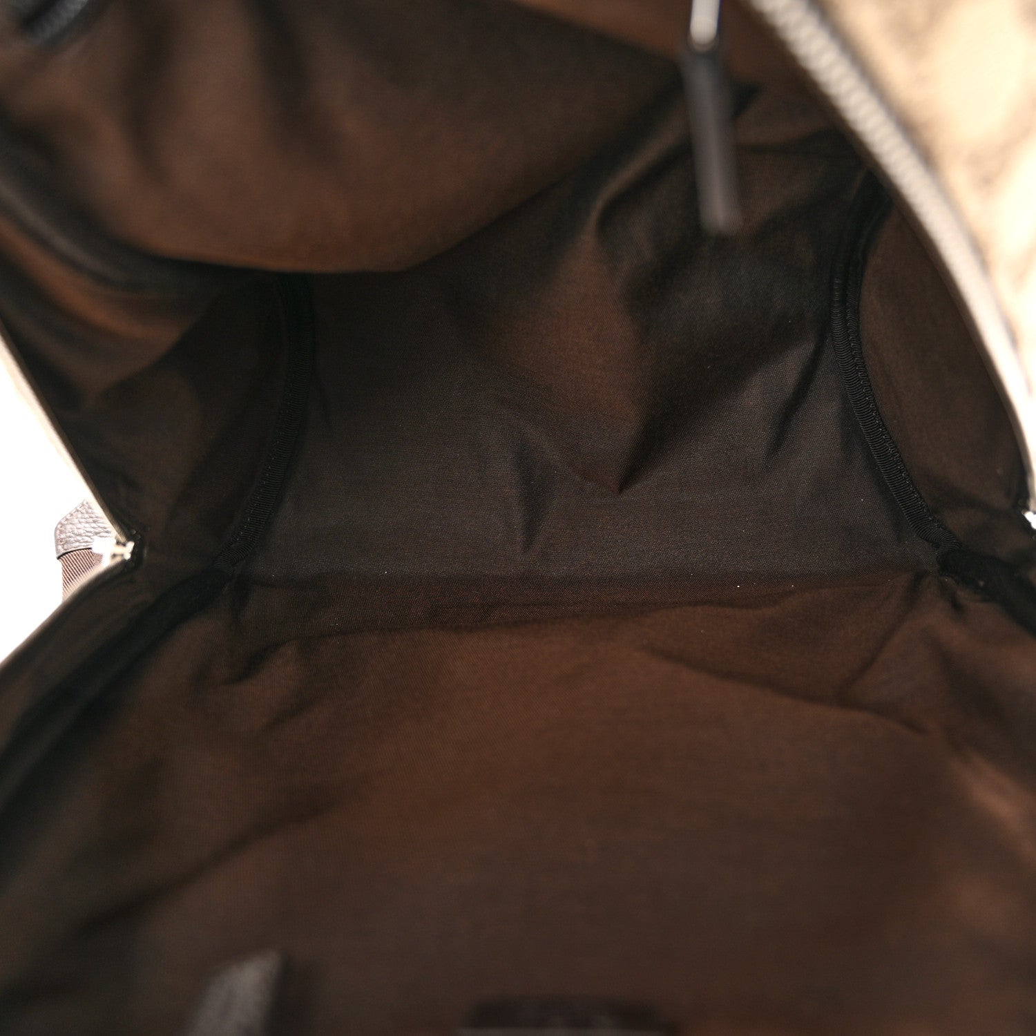 Gucci Monogram Travel Backpack Dark Brown 5 of 10