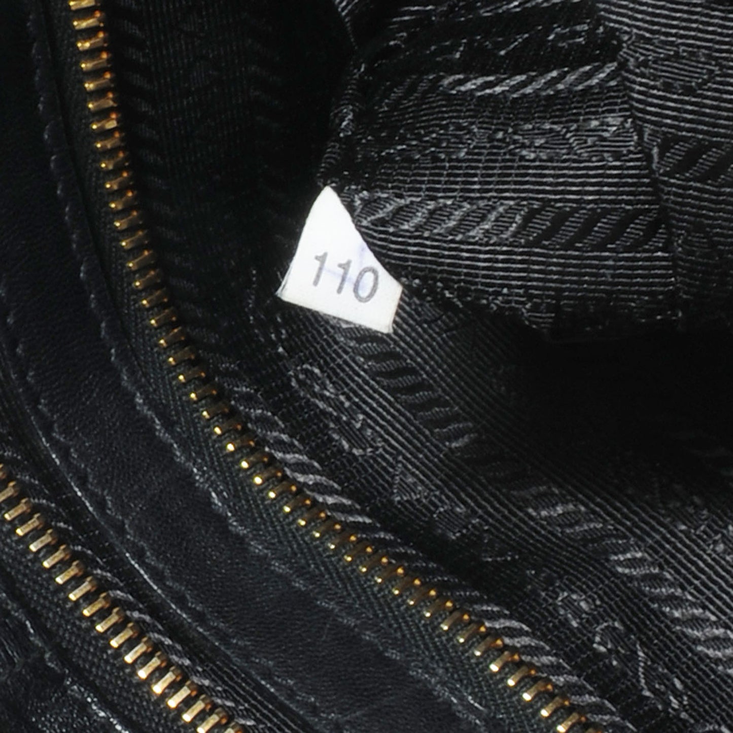 Nappa Gaufre Dome Satchel Black