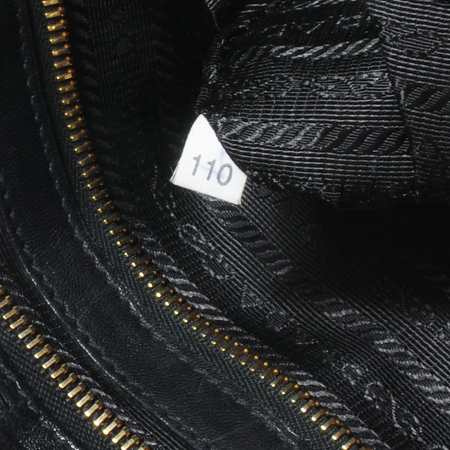 Prada Nappa Gaufre Dome Satchel Black 10 of 10