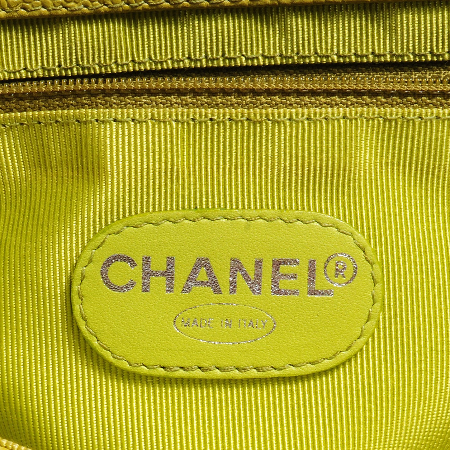 Caviar Shoulder Bag Yellow