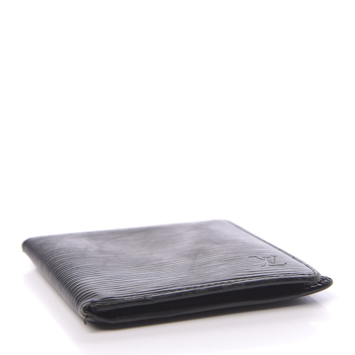 Louis Vuitton Epi 6 Card Billfold Wallet Black 4 of 10