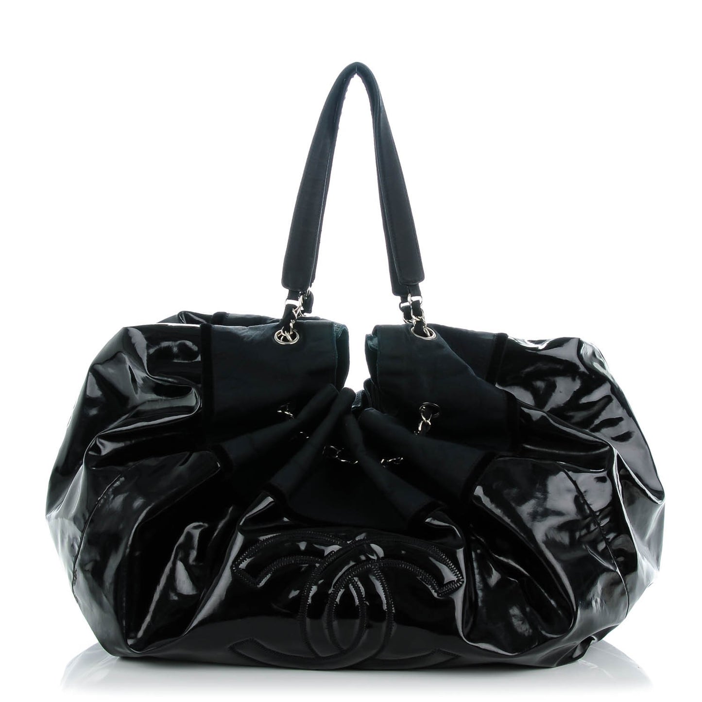 Vinyl Large Stretch Spirit Cabas Black