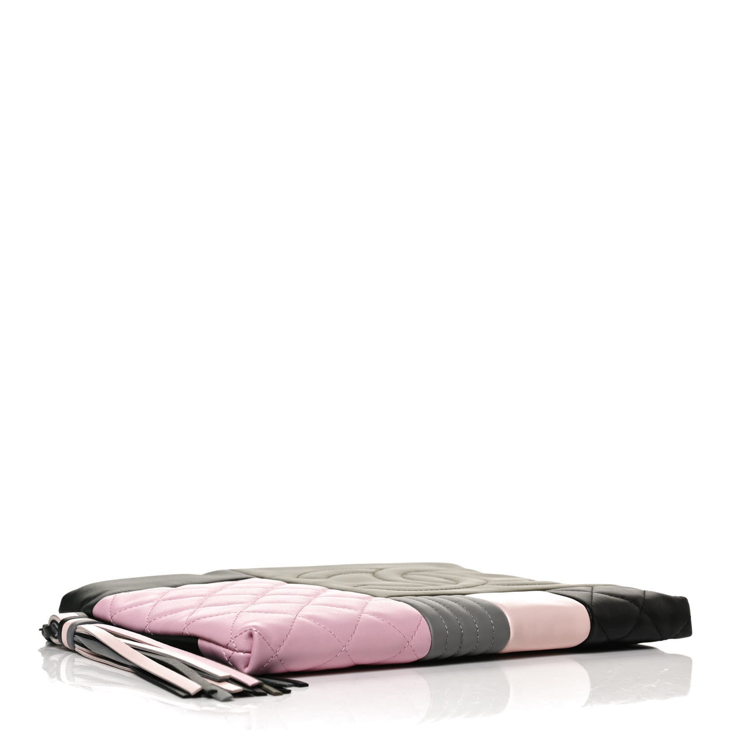 Chanel Lambskin Patchwork Large Cosmetic Case Multicolor 9 of 20