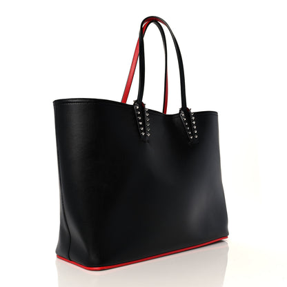 Christian Louboutin Calfskin In Love East West Cabata Tote Black Multicolor 2 of 12