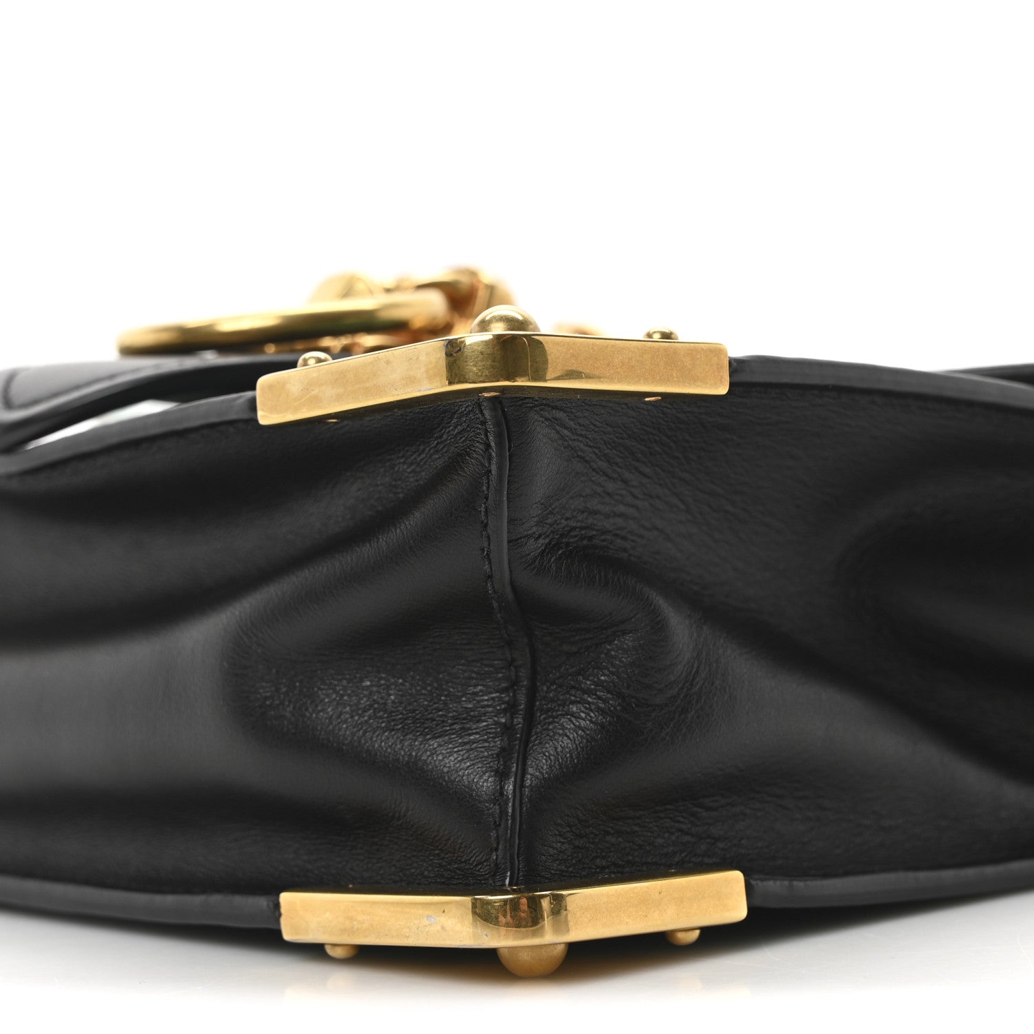 Prada Antic Soft Saffiano Lions Head Cahier Shoulder Bag Assenzio