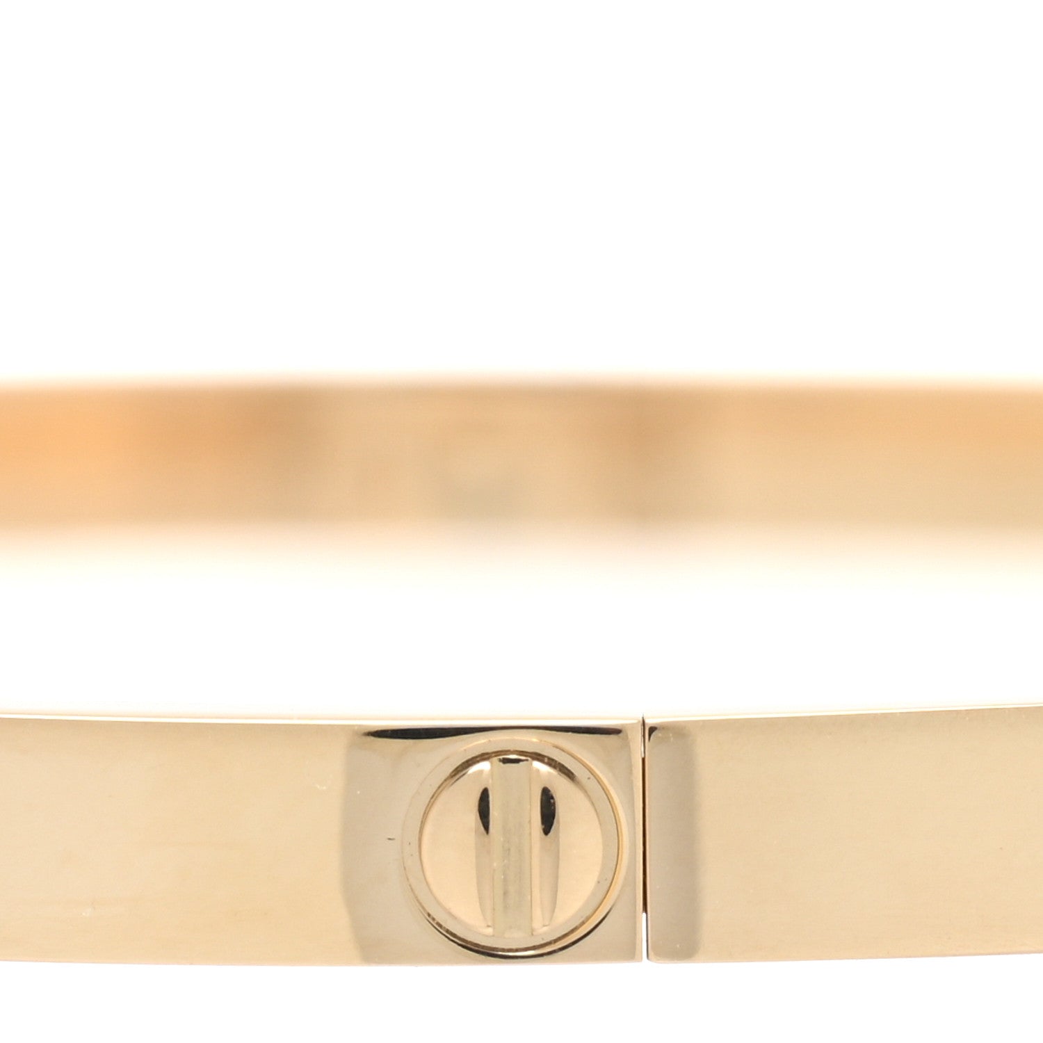 Cartier 18K Yellow Gold 6 Diamond Small LOVE Bracelet 17 5 of 8