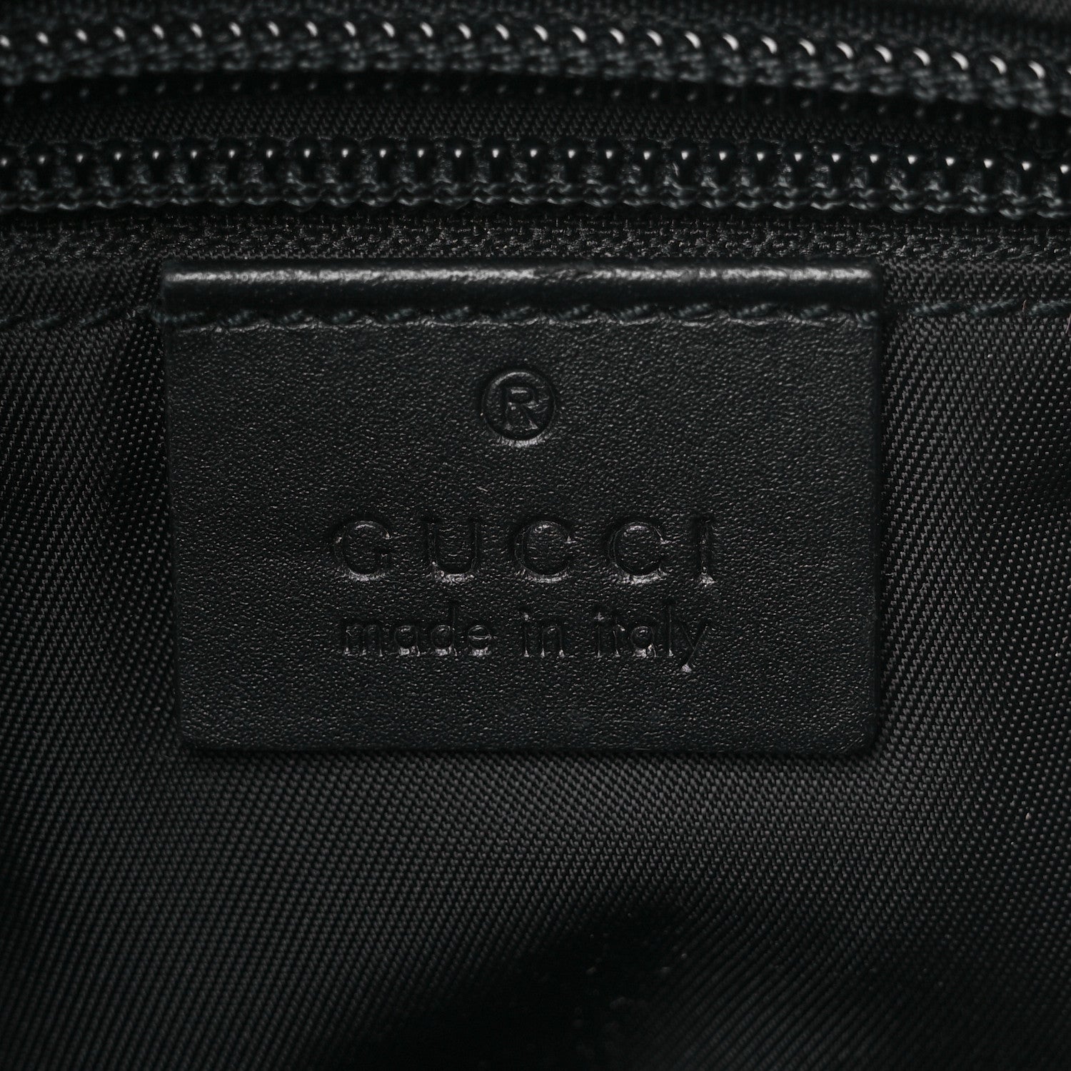 Gucci GG Supreme Monogram Web Messenger Bag Black 6 of 7