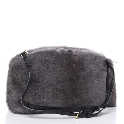 Burberry Mink Small Chichester Crossbody Clutch Bag Grey 3 of 7