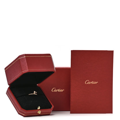 Cartier 18K Pink Gold Small Juste Un Clou Ring 49 4.75 5 of 5