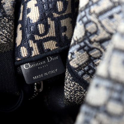 Christian Dior Oblique Backpack Blue White 7 of 8
