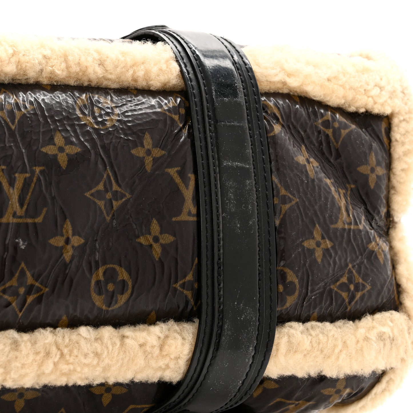 Monogram Shearling Storm Bag