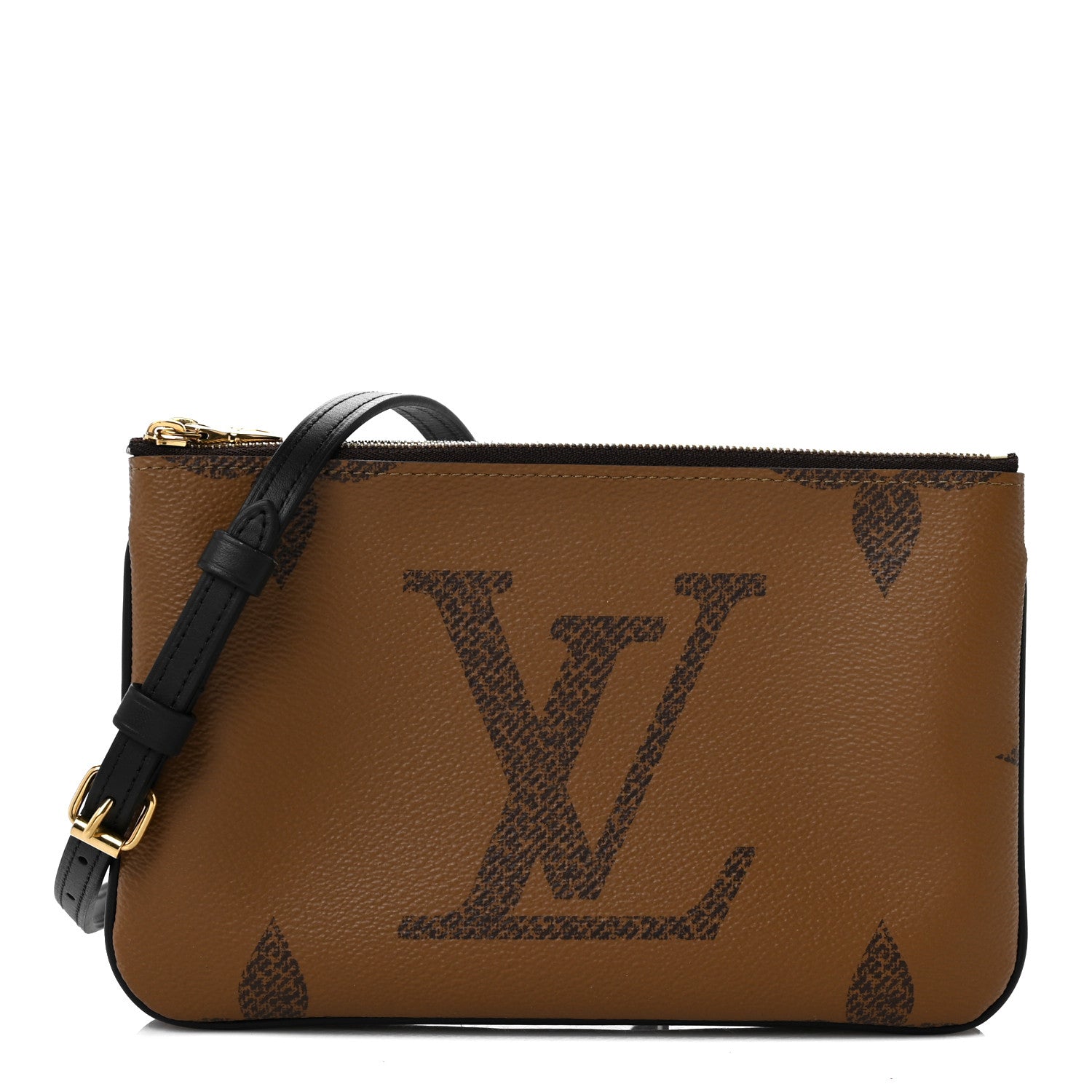 Louis Vuitton Reverse Monogram Giant Double Zip Pochette 1 of 9