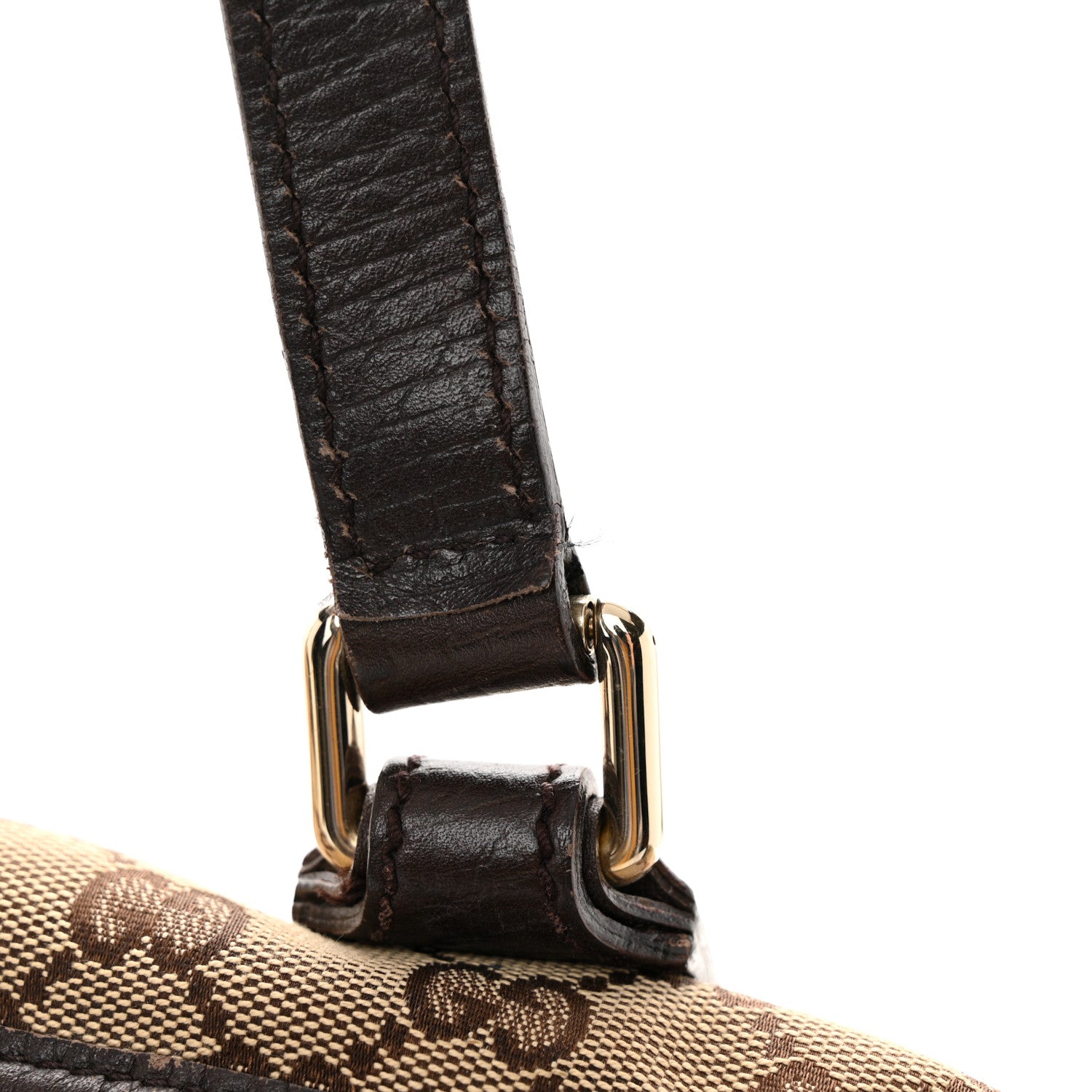 Gucci Monogram Large Jolicoeur Tote Brown 15 of 23
