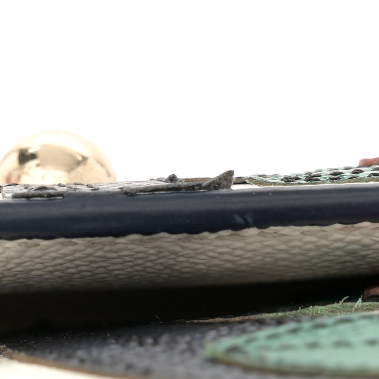 Dolce & Gabbana DOLCE GABBANA Dauphine Small Miss Sicily Anchor Satchel White Blue 12 of 13