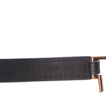 Hermes Epsom Rivale Double Tour Bracelet XS Black 4 of 8