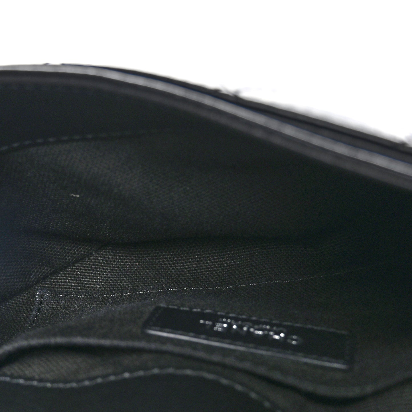 Calfskin Quilted CC Uniform Flap Belt Bag Black