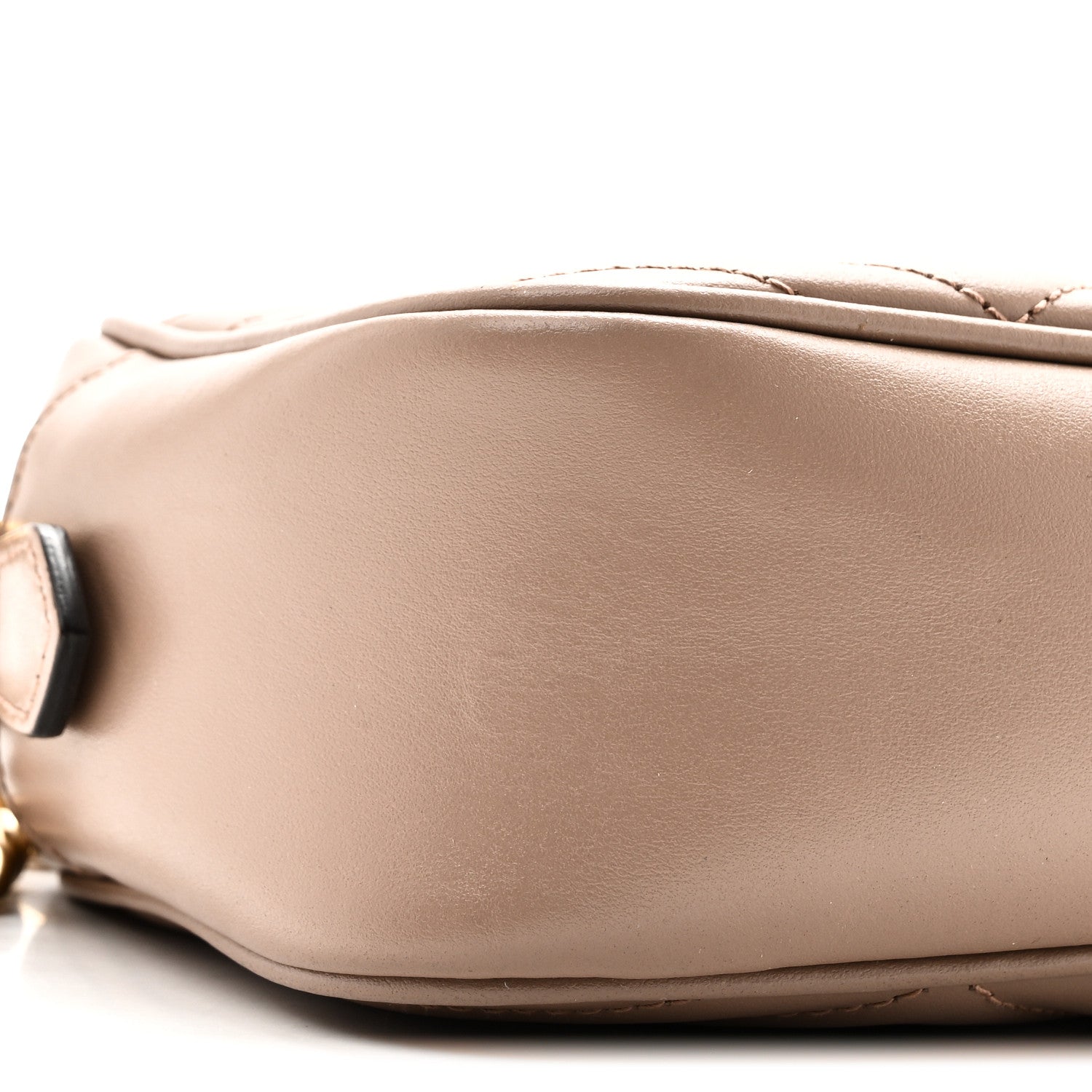 Gucci Calfskin Matelasse Small GG Marmont Chain Shoulder Bag Porcelain Rose 9 of 11