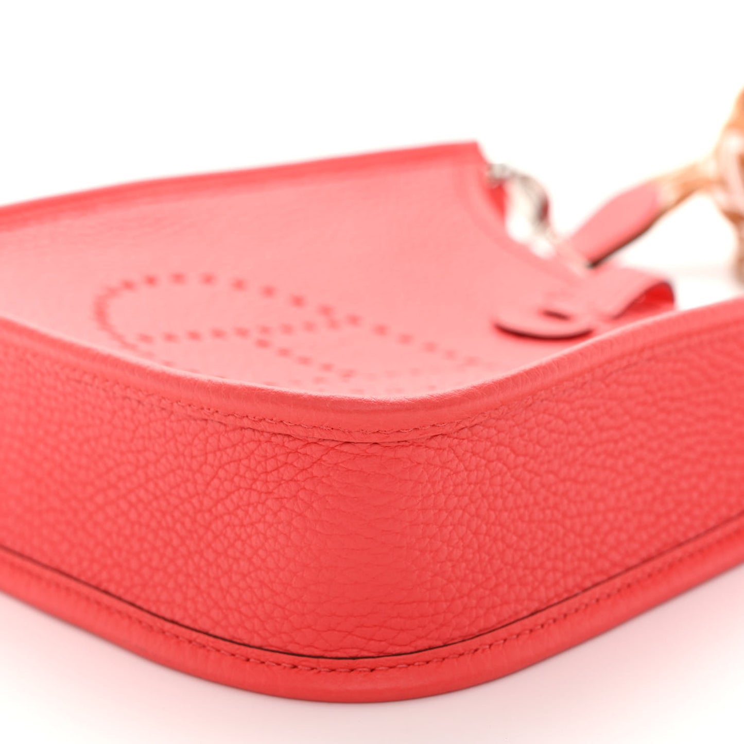 Taurillon Clemence Zigzag Sangle Evelyne TPM Rose Texas