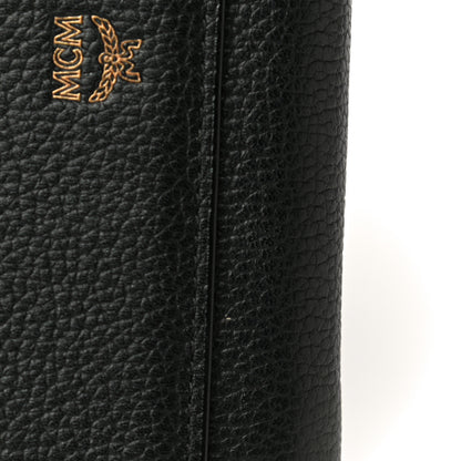 MCM Calfskin Milla Tri-Fold Wallet Black 15 of 15
