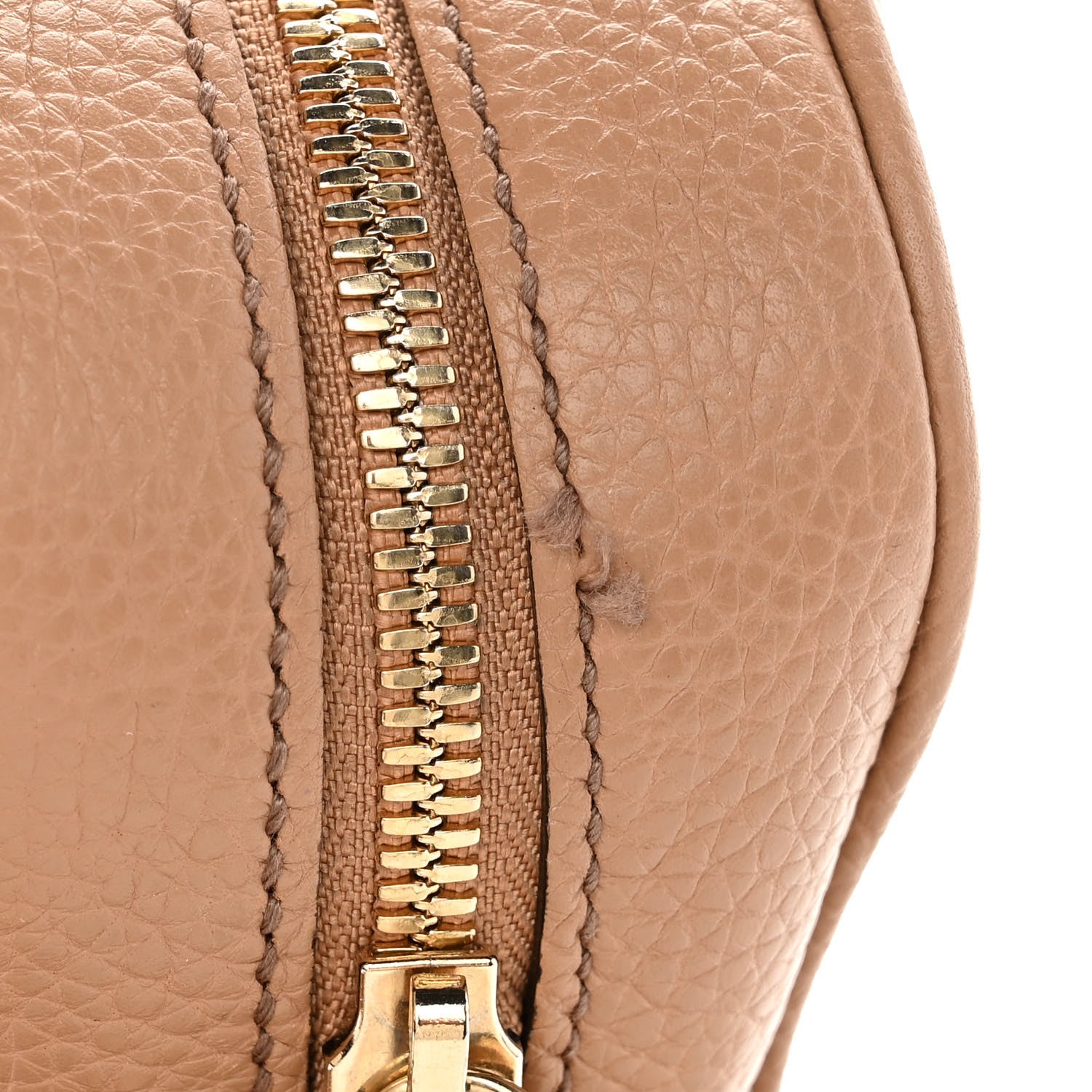 Gucci Pebbled Calfskin Small Soho Disco Bag Rose Beige 11 of 11