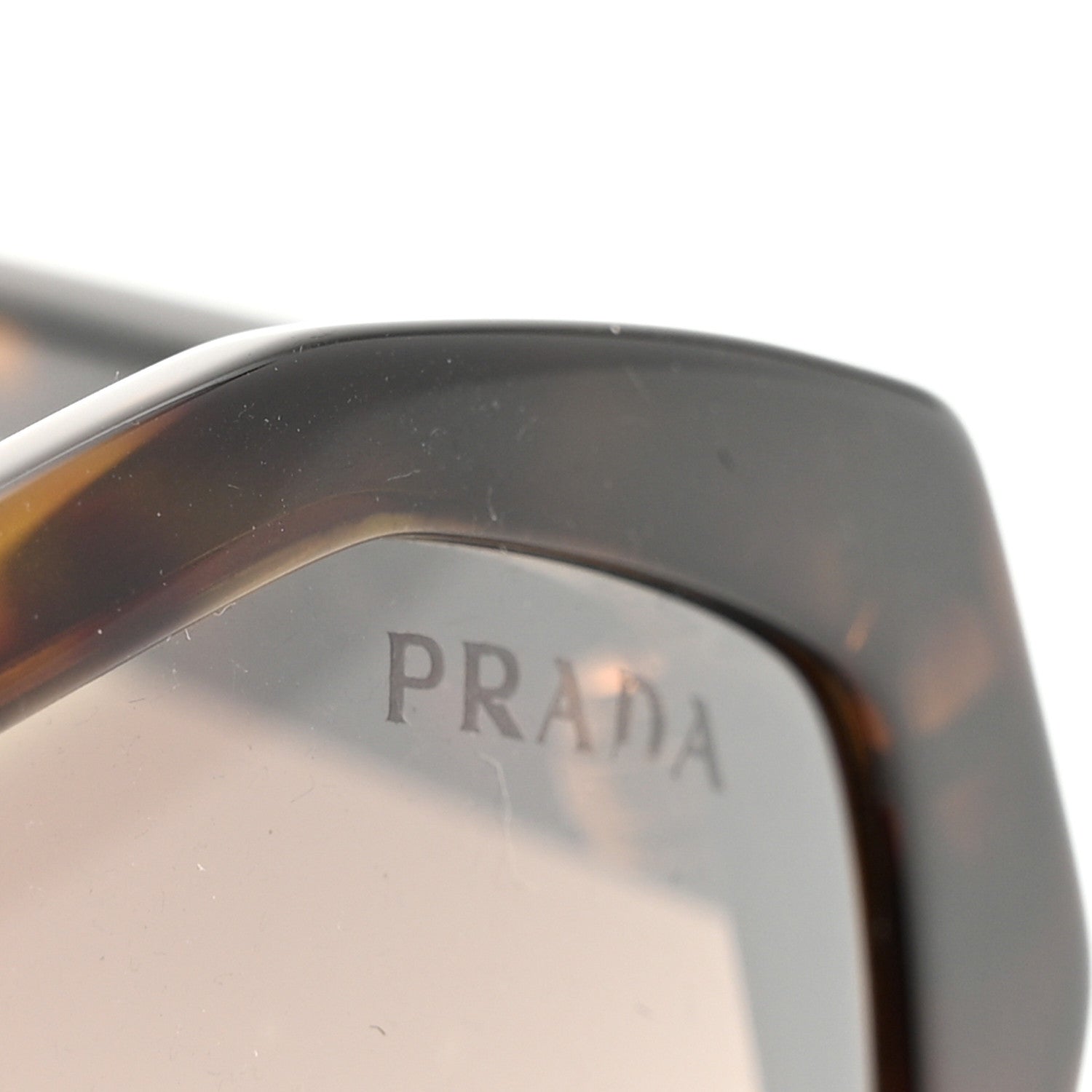 Prada Acetate Sunglasses SPR20V Tortoise 7 of 8
