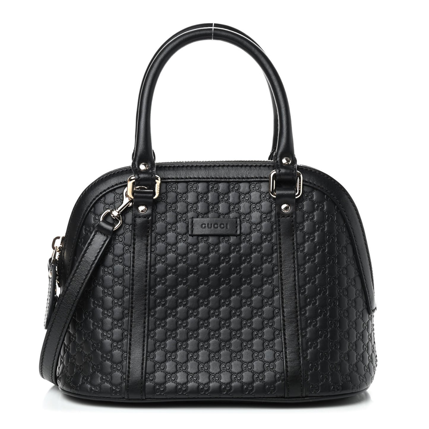 Microguccissima Mini Dome Bag Black