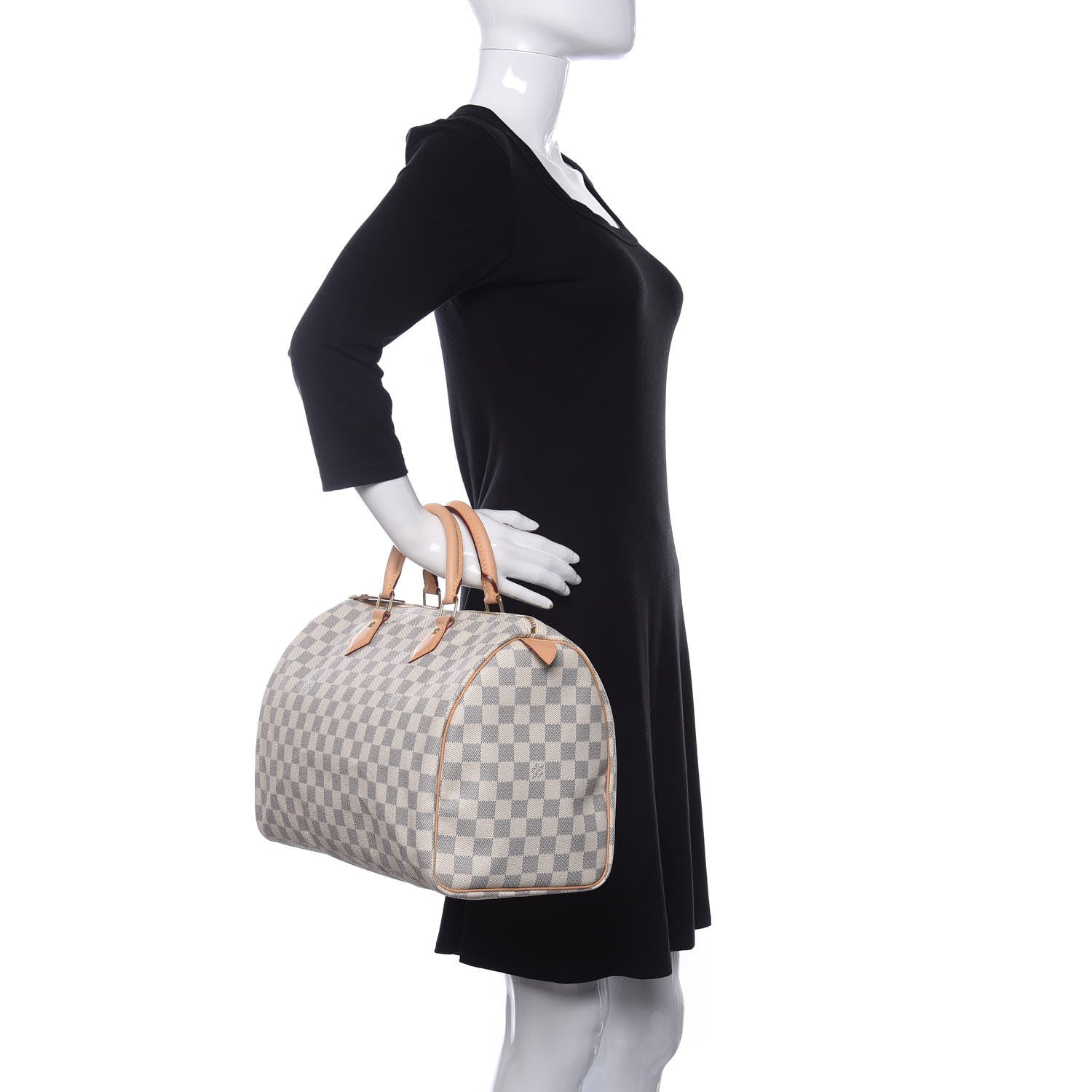 Louis Vuitton Damier Azur Speedy 35 2 of 12