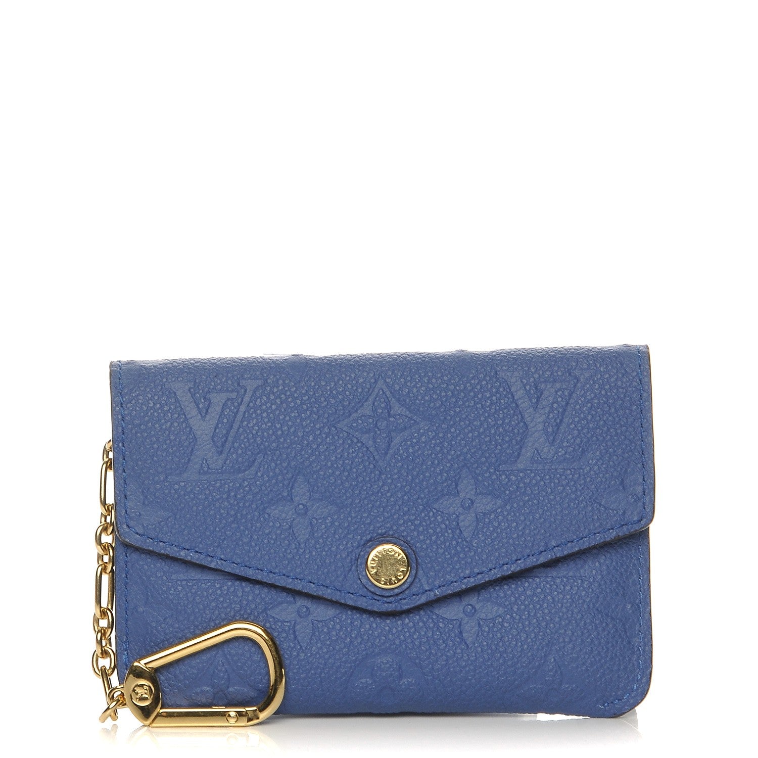 Louis Vuitton Empreinte Key Pouch Denim 1 of 8