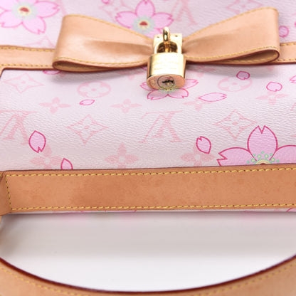 Louis Vuitton Monogram Cherry Blossom Sac Retro Pink 10 of 15