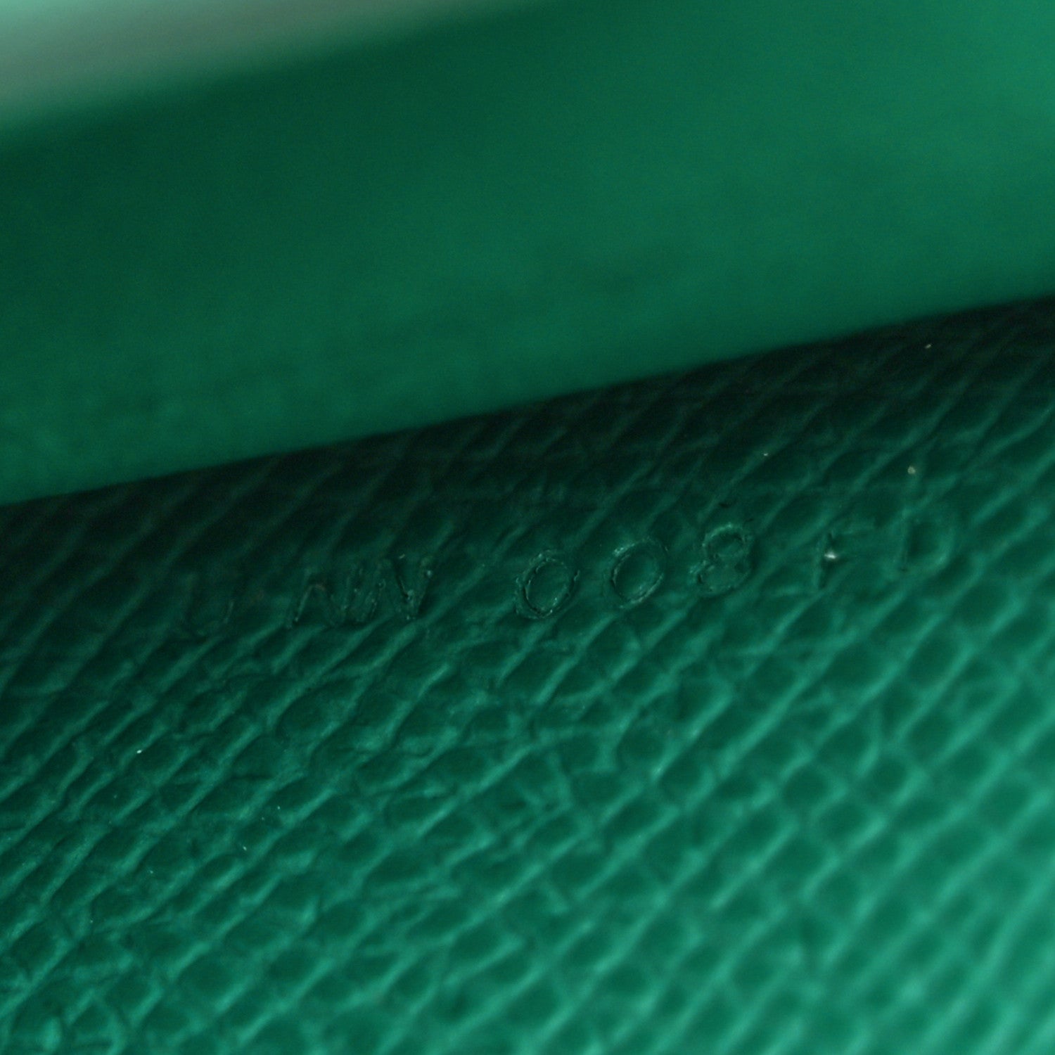 Hermes Epsom Shiny Alligator Touch Kelly Wallet To Go Vert Jade 8 of 11