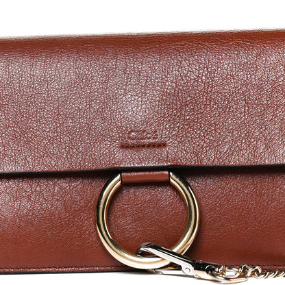 Chloe Calfskin Small Faye Shoulder Bag Tobacco 7 of 9