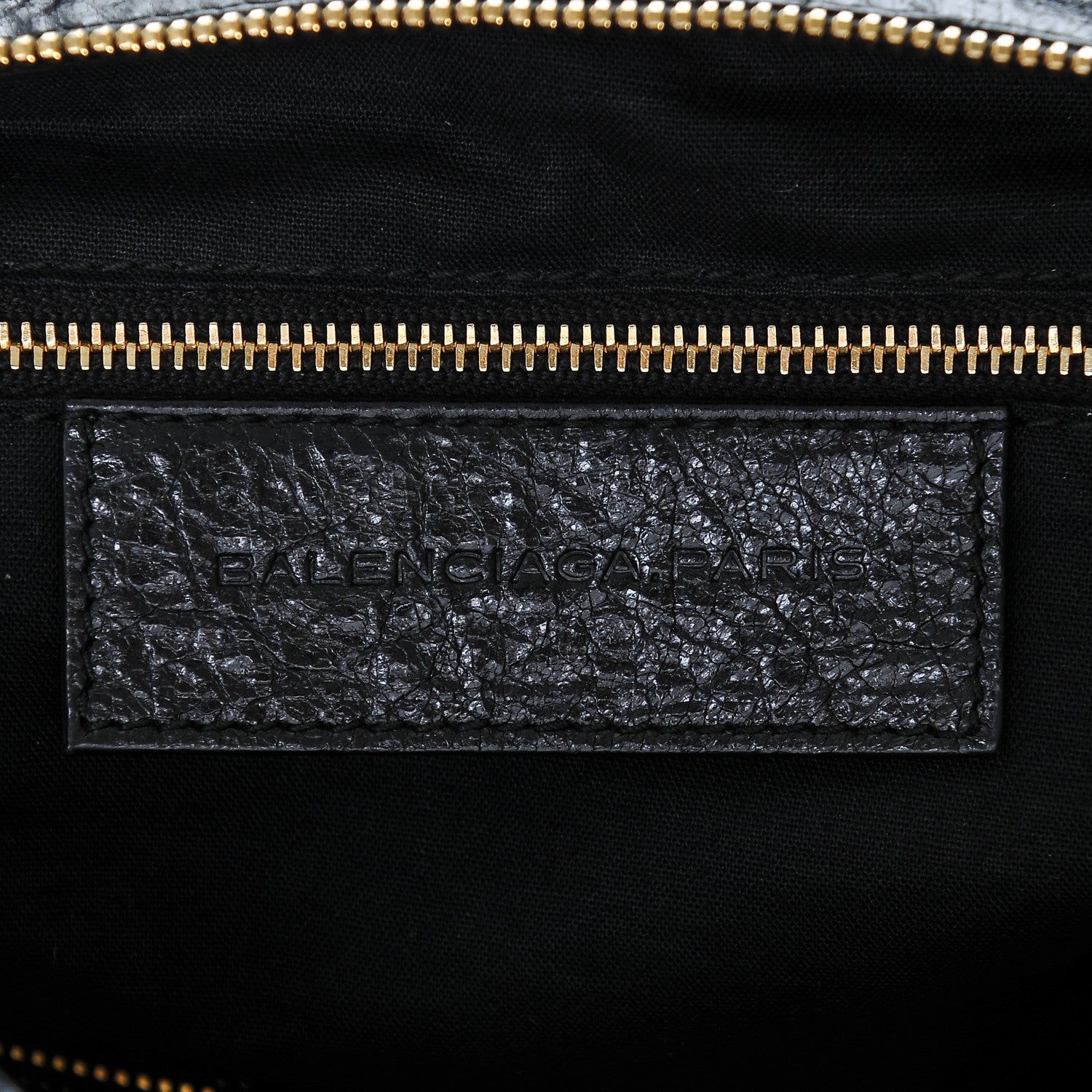 Balenciaga Agneau Canvas Giant 12 Gold Hardware City Black 6 of 6