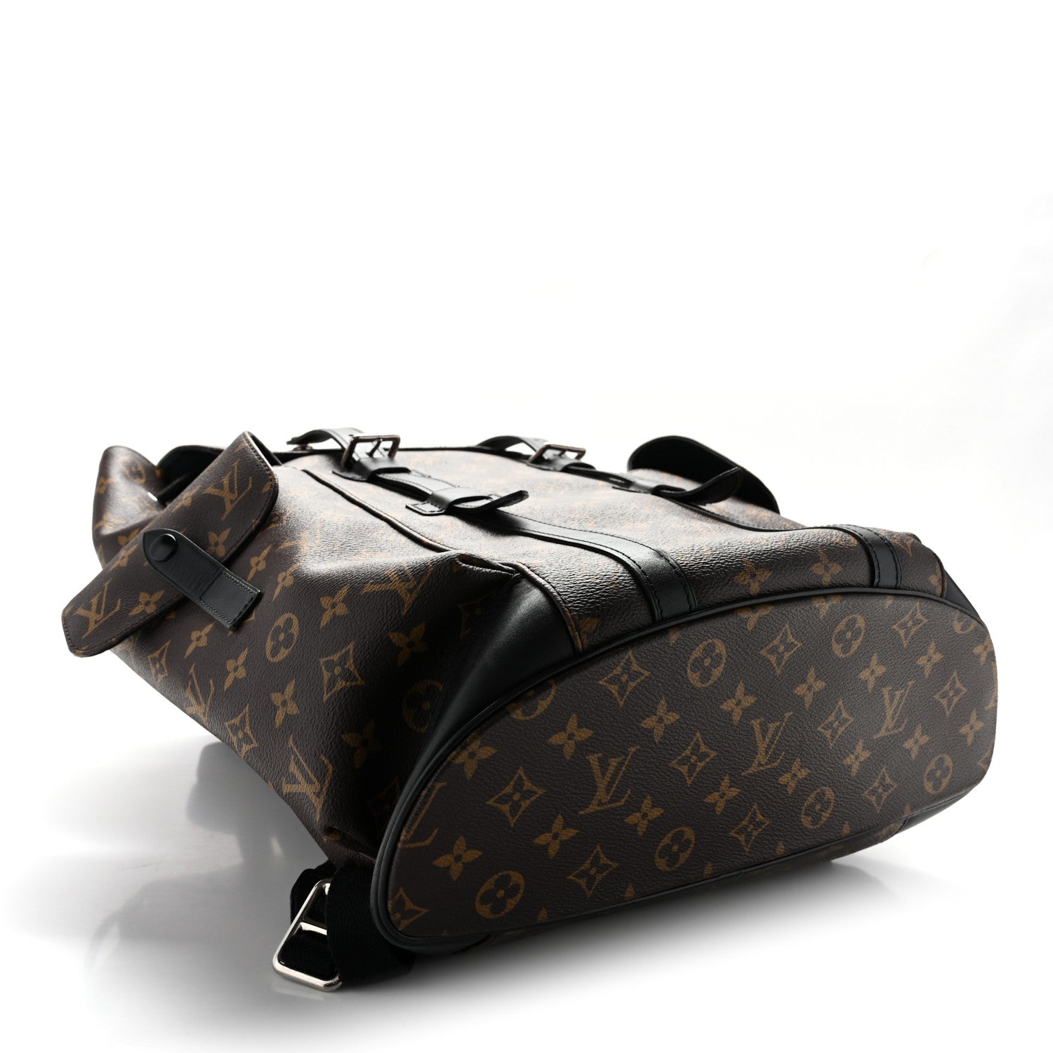 Louis Vuitton Monogram Macassar Christopher PM Backpack 4 of 10