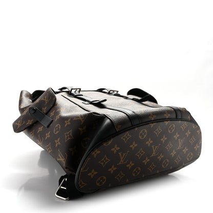 Louis Vuitton Monogram Macassar Christopher PM Backpack 4 of 10