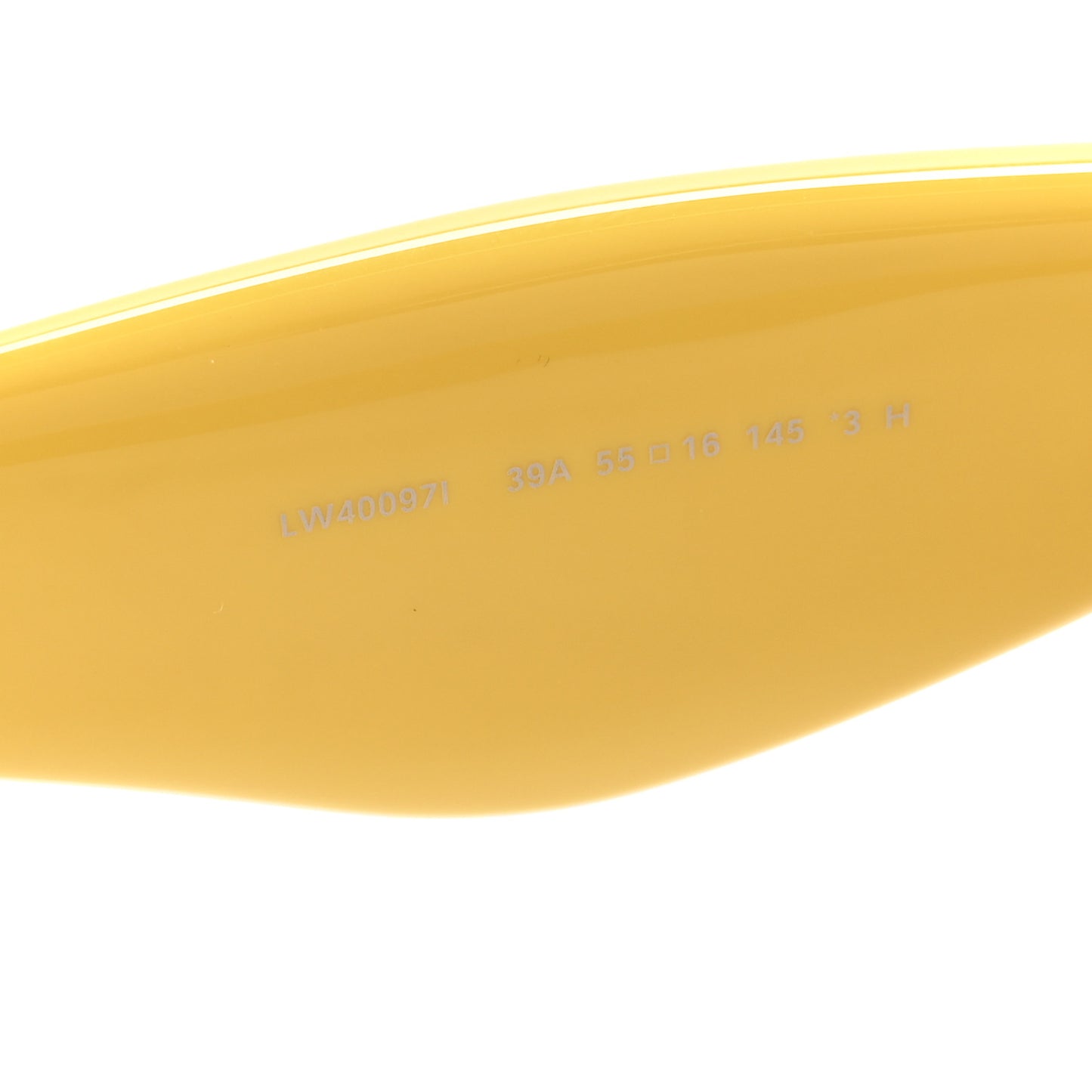 Acetate Inflated Cat-Eye Sunglasses Yellow