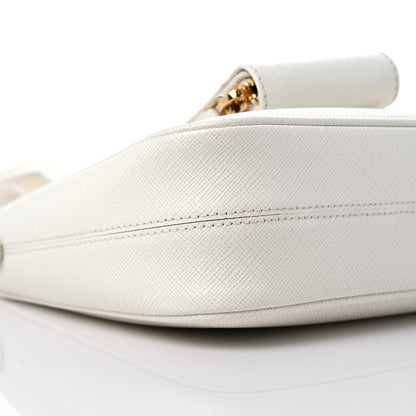 Prada Saffiano Re-Edition 2005 Shoulder Bag White 7 of 8