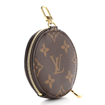 Louis Vuitton Monogram Neverfull BB Round Coin Purse Pivoine 3 of 7