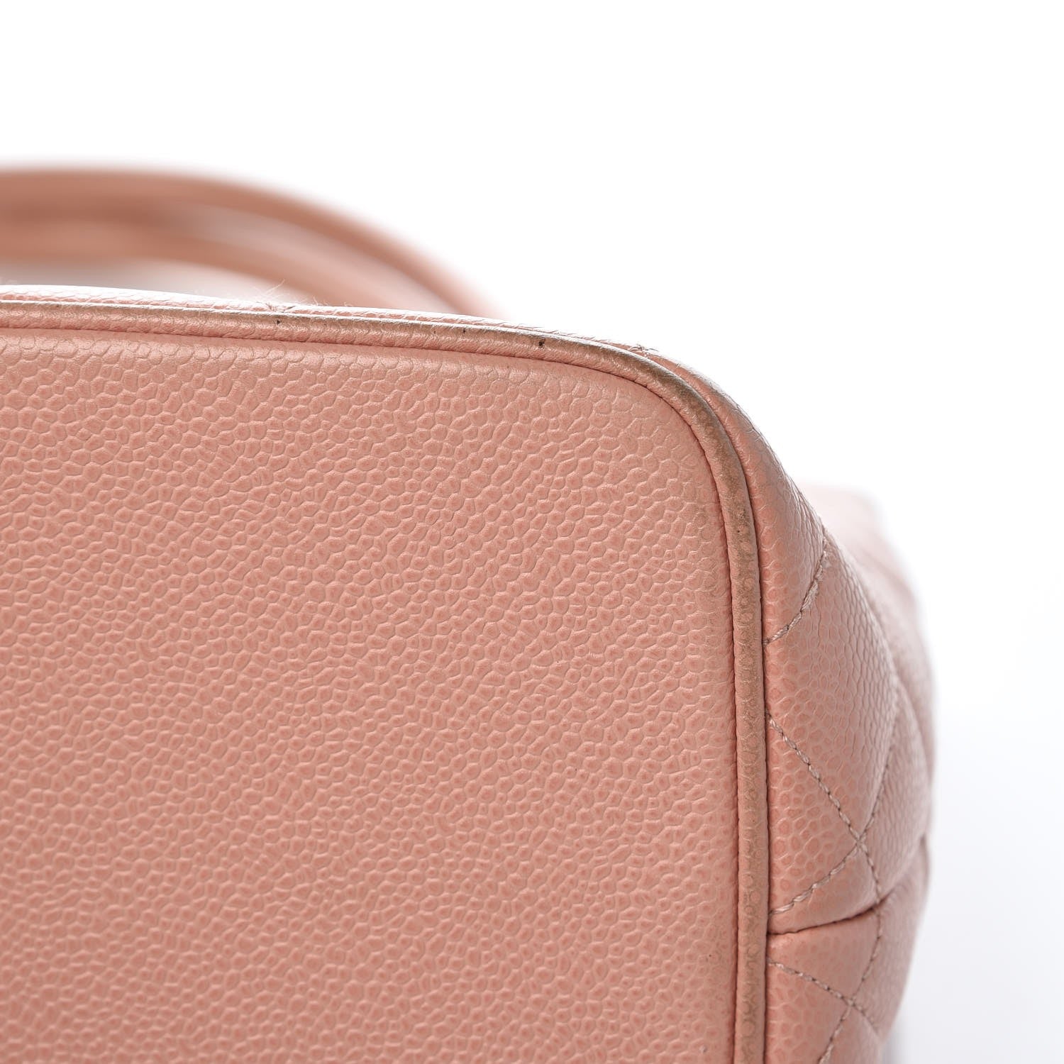 Chanel Caviar Medallion CC Tote Light Pink 10 of 11