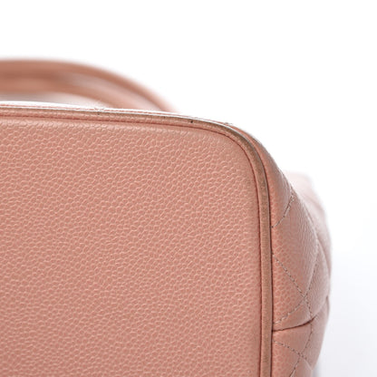 Chanel Caviar Medallion CC Tote Light Pink 10 of 11