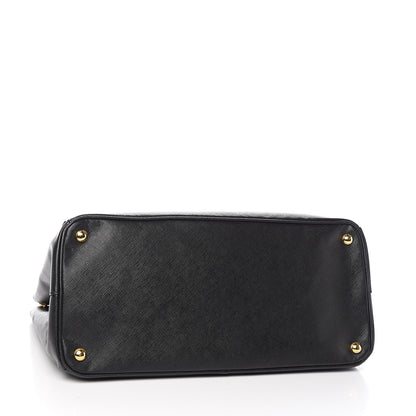 Prada Saffiano Lux Large Tote Black 4 of 10