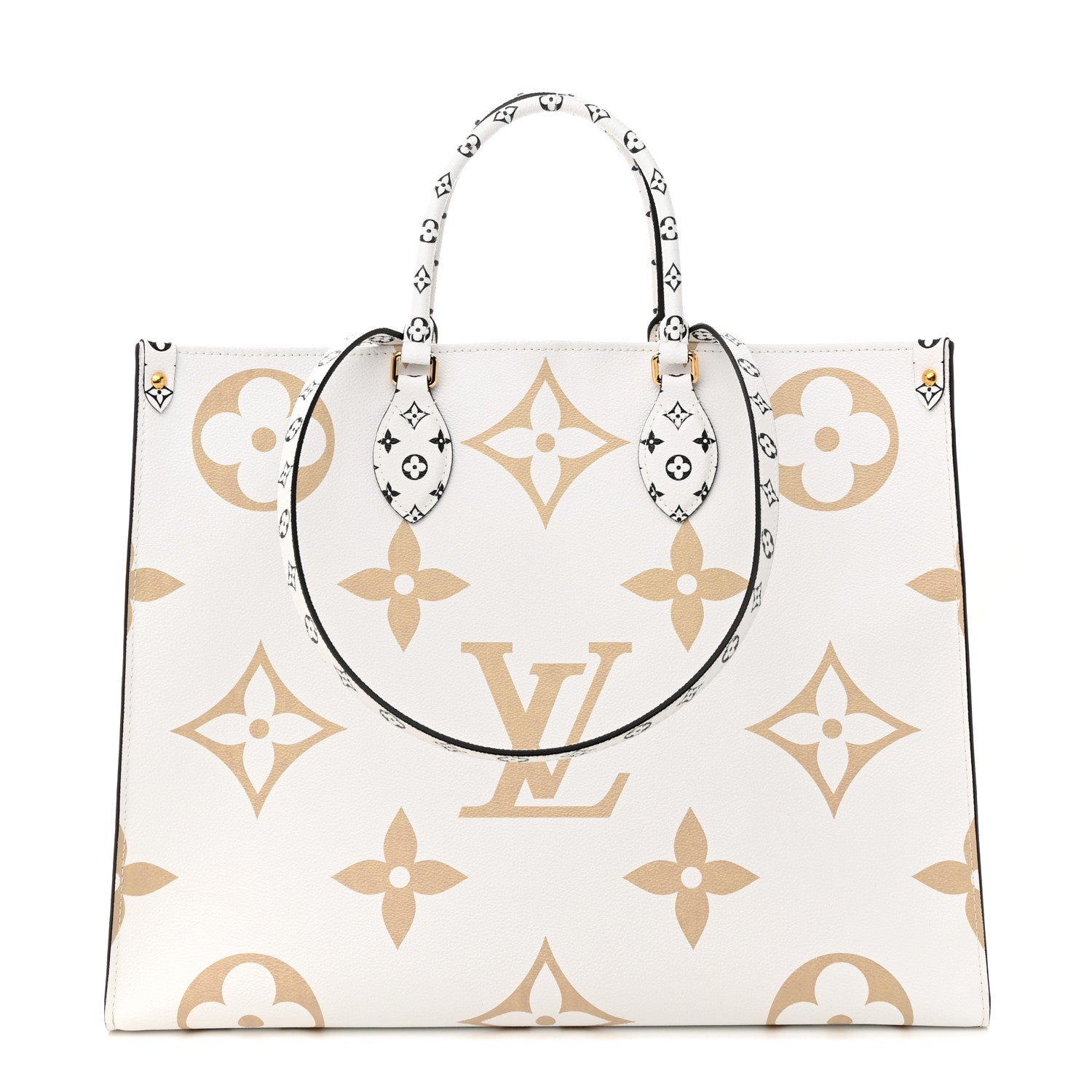 Louis Vuitton Monogram Giant Onthego GM Kaki Beige 1 of 11