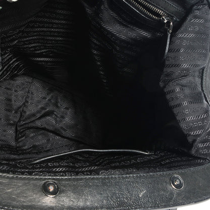Prada Tessuto Nylon Gaufre Tote Nero Black 5 of 8