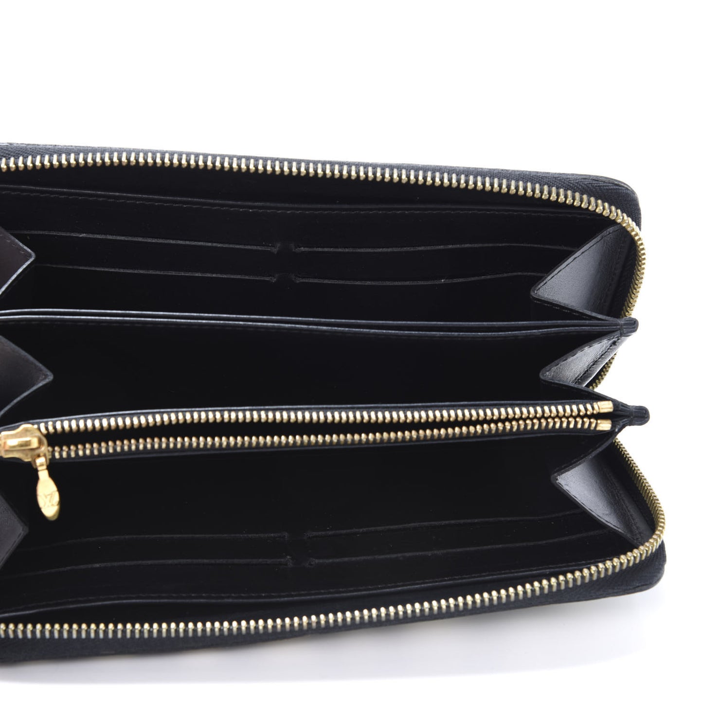 Vernis Kusama Infinity Dots Zippy Wallet Black