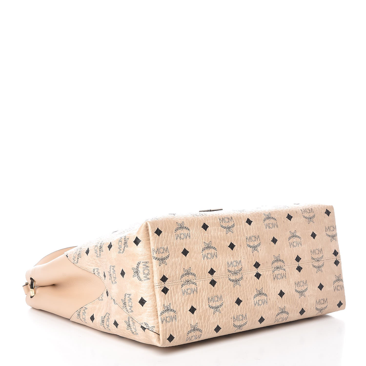 MCM Visetos Large Klara Hobo Beige 4 of 9