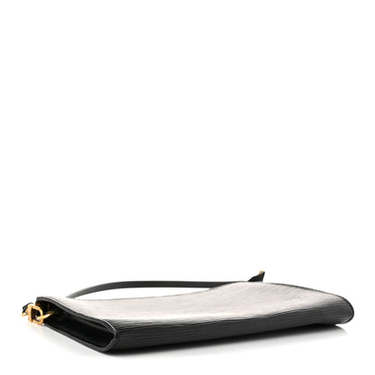 Louis Vuitton Epi Pochette Accessories 24 Black 4 of 10