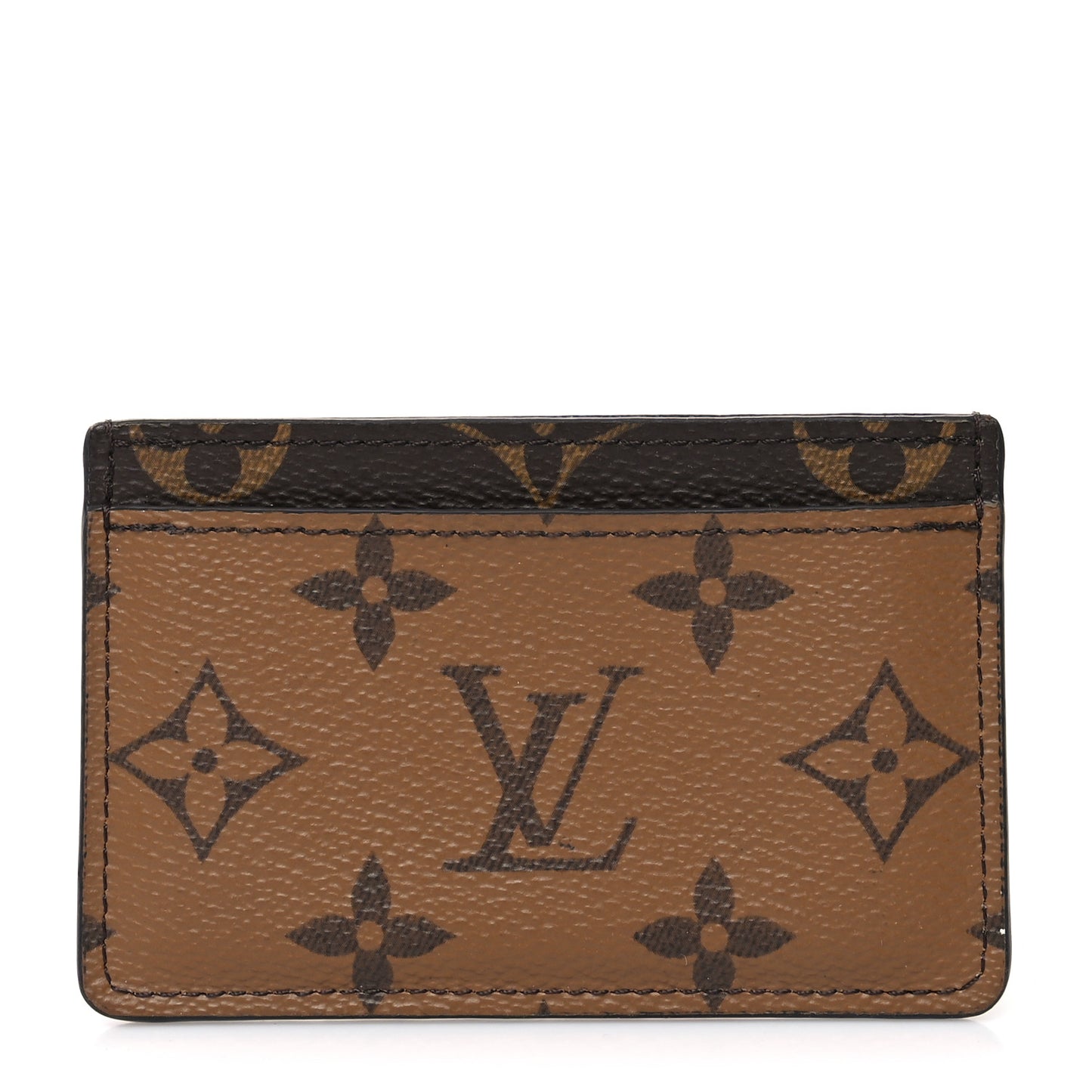Reverse Monogram Card Holder