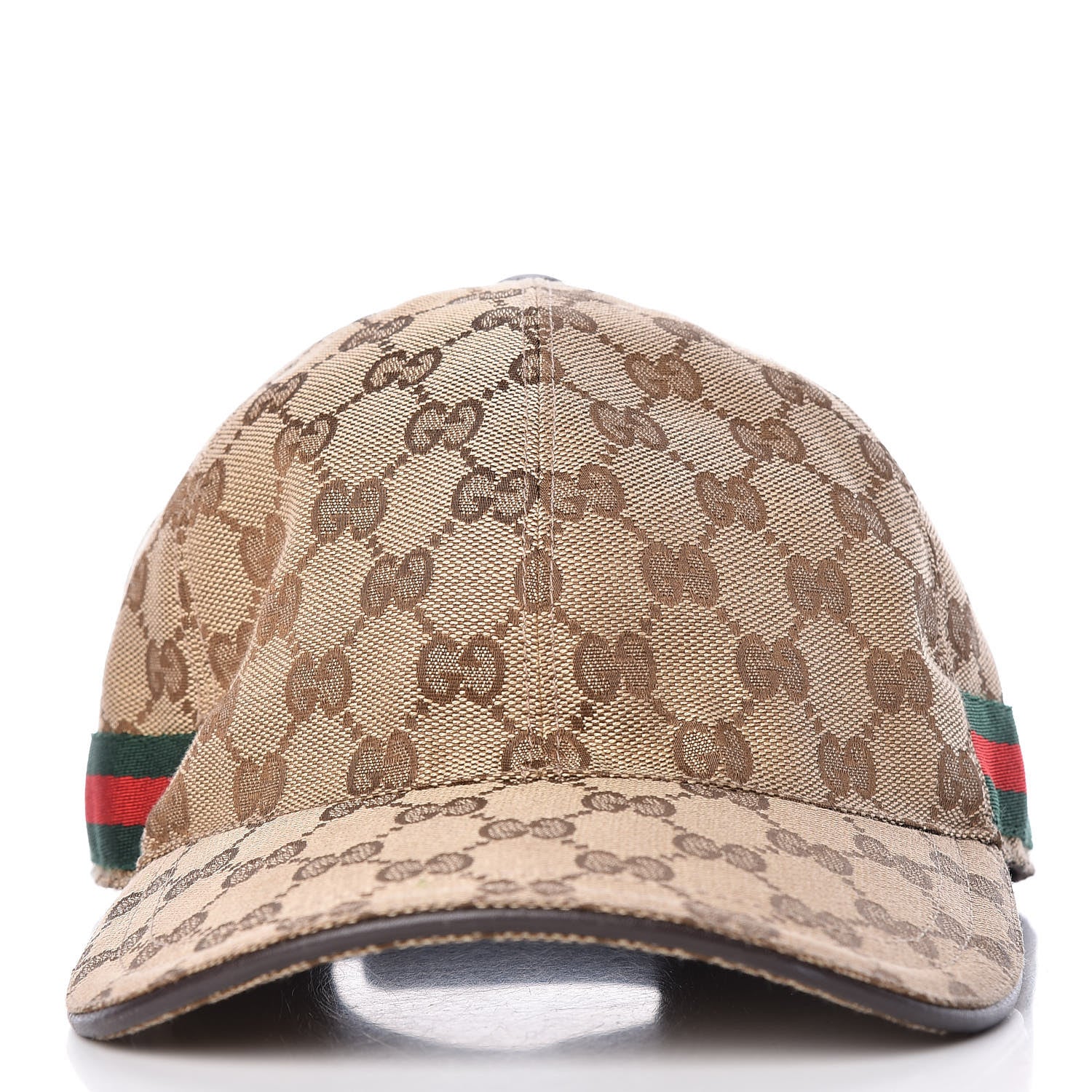Gucci Monogram Web Baseball Hat XL Beige Cocoa 4 of 9